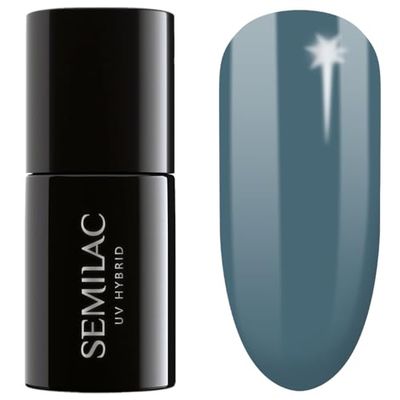 Semilac Rooftop - Smalto semipermanente UV 474 da sera, 7 ml, collezione Sunset
