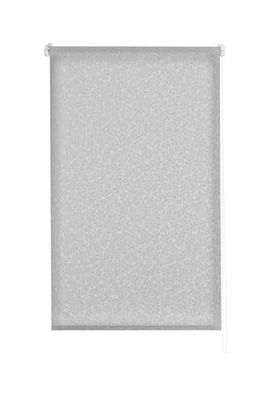 Estoralis Sandor| Estor Enrollable Diseño Moderno | Sin Taladrar Translúcido Jacquard | Blanco/Gris | 70 x 150 cm (Ancho/Alto) Tamaño Tela 67 x 150 cm | Estores para Ventanas y Puertas