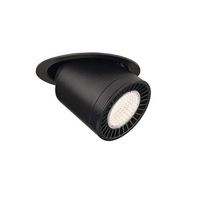 SLV SUPROS MOVE Plafonnier LED encastrable pour intérieur Noir 3000 K 60° CRI90 3380 lm