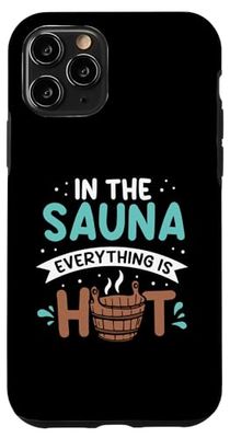 Coque pour iPhone 11 Pro Sauna club Maître du Sauna