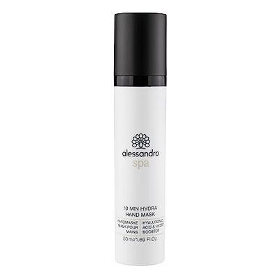 Alessandro Spa 10 Min Hydra Máscara para mãos com ácido hialurónico (50 ml)