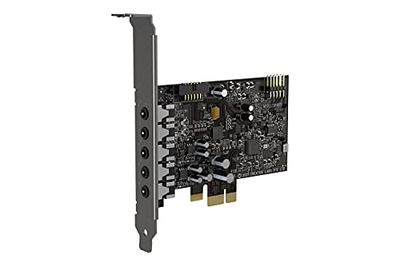CREATIVE Sound Blaster Audigy FX V2 Carte Son Interne PCI-e Haute résolution Mise à Niveau avec Son Discret 5.1 et Surround virtuel, Scout Mode, SmartComms Kit pour PC