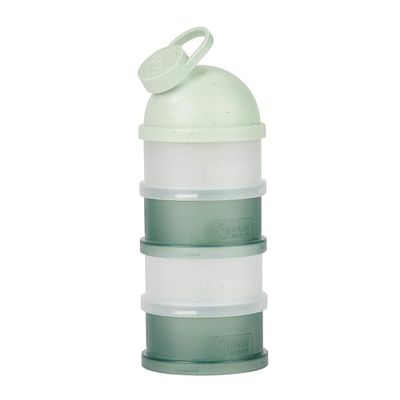 Babymoov melkpoeder portioneerder baby - stapelbaar - 4 compartimenten, groen