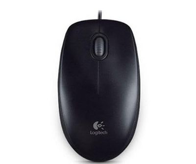 Optische muis - USB-muis met hoge precisie, ergonomisch ontwerp, 1,8 m lange kabel, compatibel met meerdere besturingssystemen.