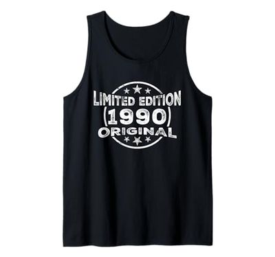 Birthday Vintage 1990 Decorazione classica vintage originale Canotta