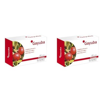 Eladiet Complemento Alimenticio de Gayuba - 60 Comprimidos - Ayuda a Evitar Problemas Urinarios - Contribuye a Mejorar el Sistema de Defensas - Propiedades Diuréticas, 60 (Paquete de 2)