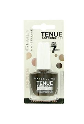 GEMEY MAYBELLINE Tenue & Strong Pro Tone To Tone Vernis à Ongles Rouge 879 Hot Hue