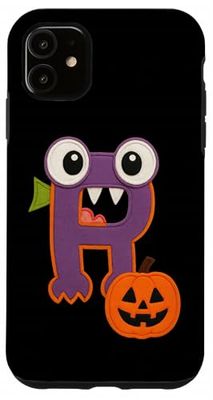 Monster Alphabet R Jack O Lantern Fun Case for iPhone 11