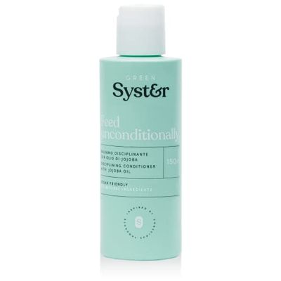 Syster Après-shampooing Disciplinant, Hydratant et Volumateur à l'huile de Jojoba Végan, Made in Italy, Sans paraben, sans silicones - 150 ml