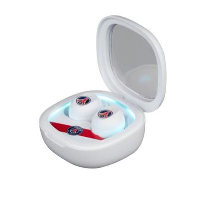 Konix PSG Wireless Earphones for Smartphones and Tablets - Autonomy 8 h + 15 h Case - IPX4 Water Resistance - Bluetooth Connection - White