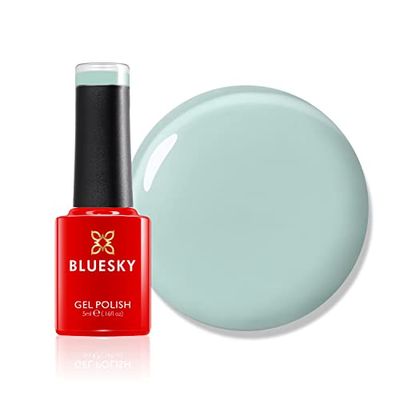 BLUESKY Vernis à ongles gel Mess It Up!, SS2304, bleu pâle, longue durée, résistant à l'écaillage, 5 ml, nécessite un séchage sous lampe UV LED