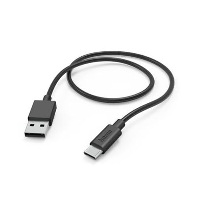 Hama – Cavo USB A/USB Type C, 1 metro, nero