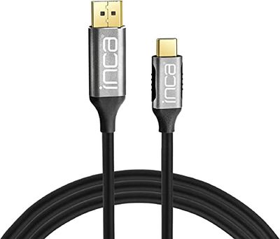 İnca ITCD-20 TYPE-C NAAR DISPLAYPORT 4K 2 METER KABEL