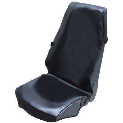 Walser Clean Tony Protetor de assento de carro, capa universal para assento de carro de imitação de couro, capa de oficina, preto
