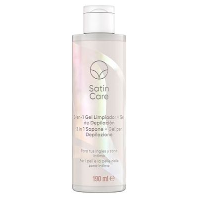 Gillette Venus Satin Care - Gel per pulizia e rasatura, 2 in 1, 190 ml