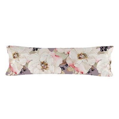 White peonies Funda de almohada 45x125 cm (Cama 105)