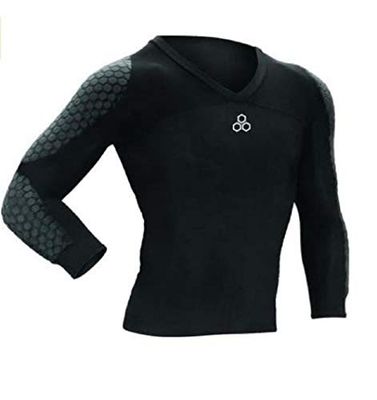 SALEWA McDavid 7731 - Hex Camiseta de fútbol, Negro, S