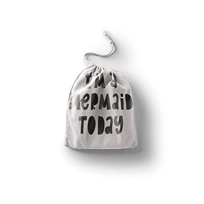 Bonamaison Printed Cotton Produce Bag with Drawstring, Reusable Grocery Bag, Biodegradable Eco-Friendly Bags, Travel Pouch, Sachet Bags, Shopping Bag, Eco Friendly, Foldable, Size: 12x15 Cm