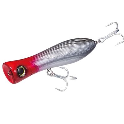 Yo-Zuri Bull Pop R1154-CRH Leurre Flottant Tête Rouge 150mm/6