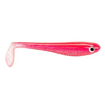 Berkley PowetBait Hollow Belly est un Leurre Souple de Type Shad Très Efficace pour la Pêche des Carnassiers, Brochet, Perche, Sandre et Silures