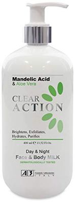 A3 Clear Action Milk with Mandelic Acid & Aloe Vera - 400 ml