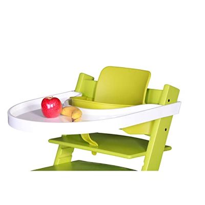 Playtray Stokke Tripp Trapp Eetblad - Met riempje - Wit