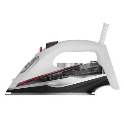 Solac Optima Extreme 3.2 Stoomstrijkijzer, 3200 W, stoomstoot 240 g/min, Bi-Flow Steam-zool, anti-kalk, lekvrij, snel opwarmen, zelfreiniging, wit