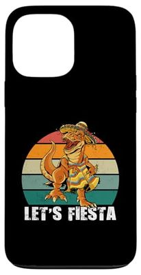 Let's Fiesta Trex Mexican Dino Cinco De Mayo Bambino Ragazzi Custodia per iPhone 13 Pro Max