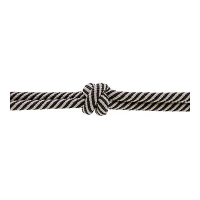 Kerbl 3297748 Lot de 50 licol à nœuds Noir/gris