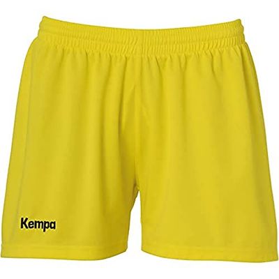 Kempa Classic Pantaloncini Pantaloni, Unisex, Classic Shorts Women, limonengelb, L