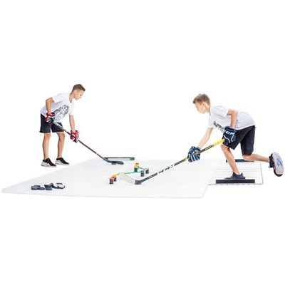 Hockey Revolution Tiles 18 - puzzle training surface (2m2) Trocken Trainingsbodenbelag - Hockeyfliesen - strapazierfähiger, glatter,