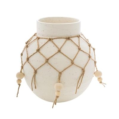 JARRON CERAMICA CUERDAS