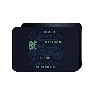 Bonamaison, Rektangulär gamingmusmatta med digitalt tryck för spelare, halkfri baksida, för kontor och hem, spel för enspelare, storlek: 45 x 30 cm