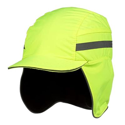 3M™ First Base™ 3 petten 2021209, Winter, fluorescerende waarschuwingskleur, geel, verkorte klep, 55 mm