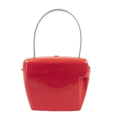 Borsa Look-at-one Rossa con combinazione numerica