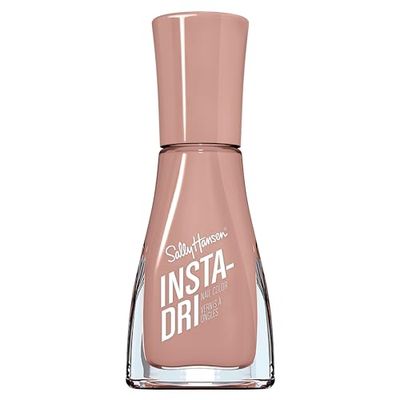 Sally Hansen Insta-Dri Nail Polish, Buff and Tumble, 60 Seconds Quick Drying, Long Lasting, Streak Free, Shiny Finish, 3-in-1 Formula, Built in Base and Top Coat, 9.17ml