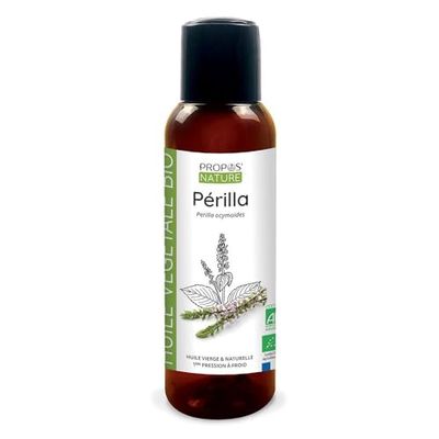 Huile de Périlla Bio - Perilla ocymoides seed oil -100% pure et naturelle - 100ml - PROPOS'NATURE
