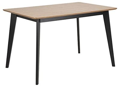 AC Design Furniture Roxanne eettafel, eiken, natuur, L 120 x B 80 x H 76 cm