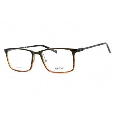 Flexon Unisex EP8009 zonnebril, 315 olijf/whiskey gradiënt, 56, 315 olijf/whisky gradiënt, 56