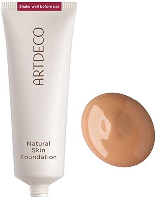 ARTDECO Natural Skin Foundation - Fondotinta nutriente per una finitura opaca e naturale, 1 x 25 ml