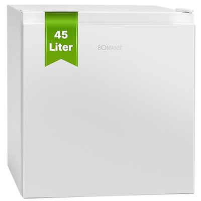 Bomann® Réfrigérateur compact avec compartiment de congélation/glacière KB 7245 ; capacité utile de 45 litres (4 litres de congélation) ; blanc