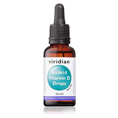 Viridikid Liquid Vitamin D3 400UI | Gotas de Vitamina D3-30 ml
