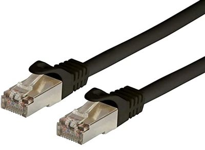 Techly ICOC CCA6F-030-BK - nätverkskabel (3 m, Cat6, F/UTP (FTP), RJ-45, RJ-45, svart)