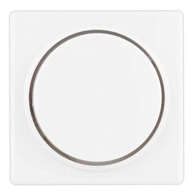 REV 0236700106 Quadro, dimmer cover, knob for controller, white