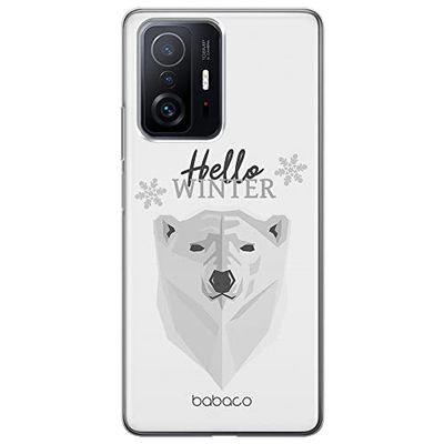 ERT GROUP etui na telefon Xiaomi 11T 5G / 11T PRO 5G, case oryginalny i oficjalnie licencjonowany przez Babaco, wzór Winter 003, optymalnie dopasowane, plecki z TPU