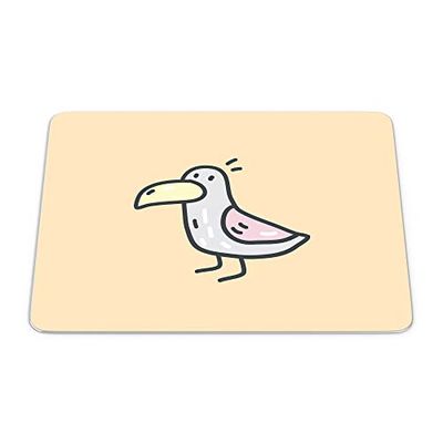 Bonamaison, Tapis de Souris Rectangle Imprimé Numériquement, Fond Antidérapant, pour Bureau et Maison, Taille: 22x18cm