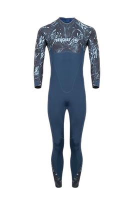 BEUCHAT Seaweed Combinaison de Snorkeling pour Hommes, Bleu Atoll, XXL