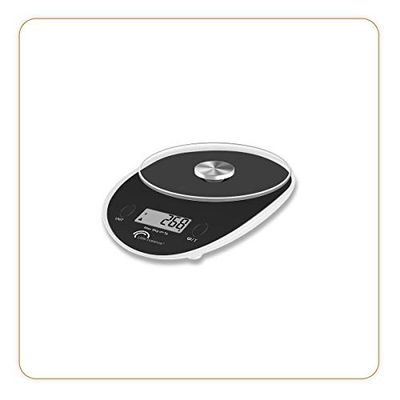 LB Office HBP 900 Postale Bilancia Lettera Vetro Temperato, Nero