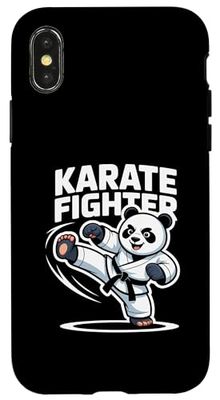 Cool Martial Arts Karate Panda Case for iPhone X/XS