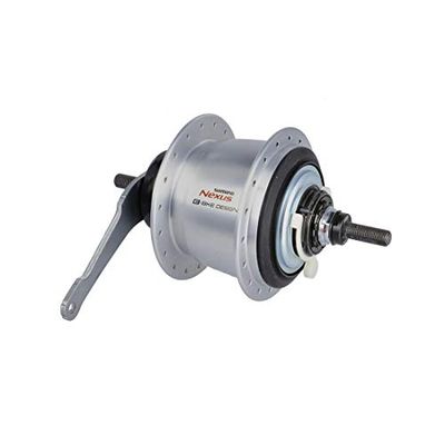 SHIMANO Sgc70005c, Buje Trasero Nexus Sg C7000 E Bike Freno Contrapedal 36 Agujeros 135x187 Mm 5v Plata Unisex Adulto, Talla Única